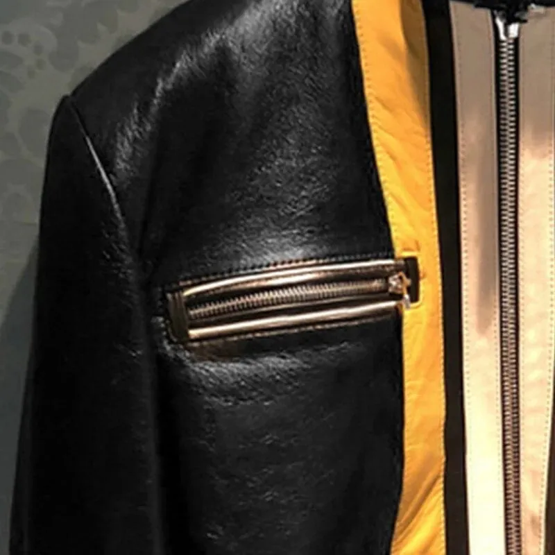 Bomber Biker moto Jacket