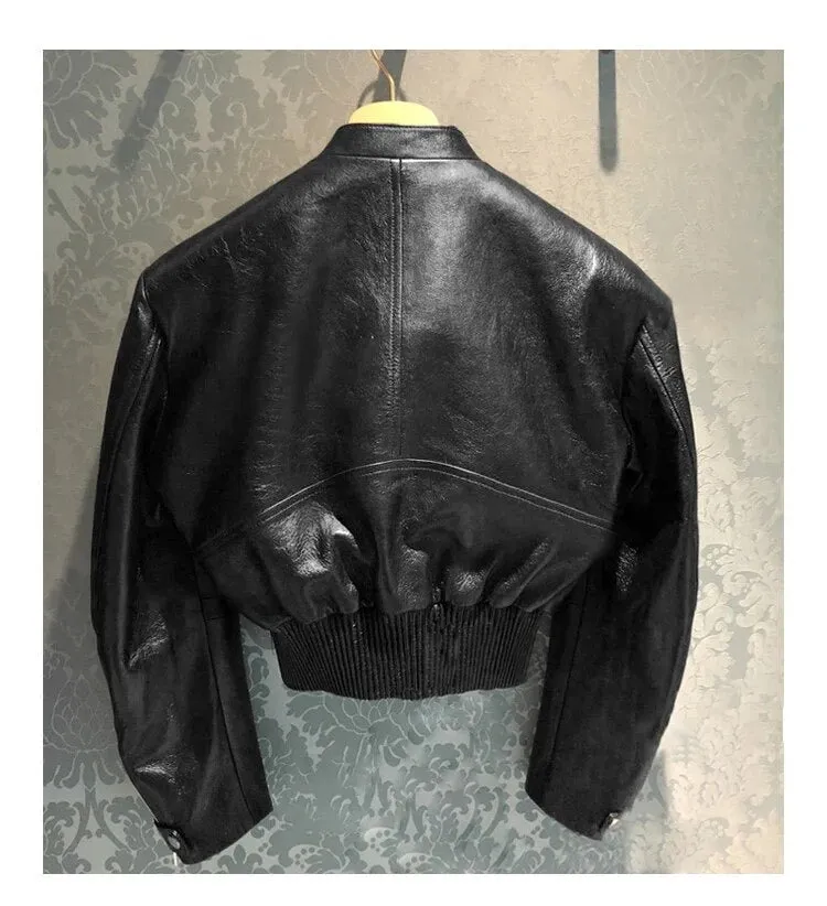 Bomber Biker moto Jacket