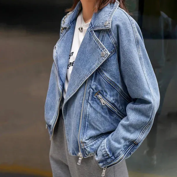 BRIELLE - VINTAGE DENIM JACKET