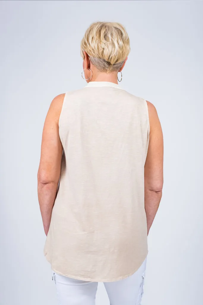 Cloe Button Front Top (BT123)