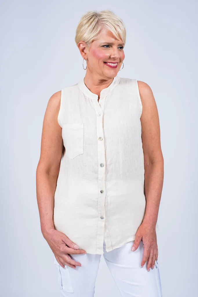 Cloe Button Front Top (BT123)