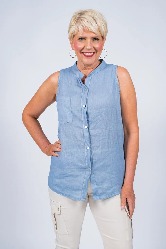 Cloe Button Front Top (BT123)