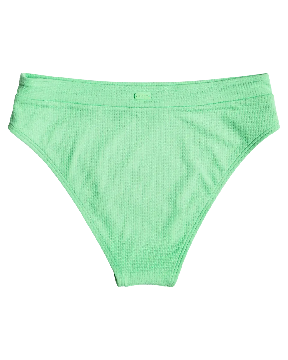 Color Jam Mod Mid Waist Bikini Bottoms in Absinthe Green