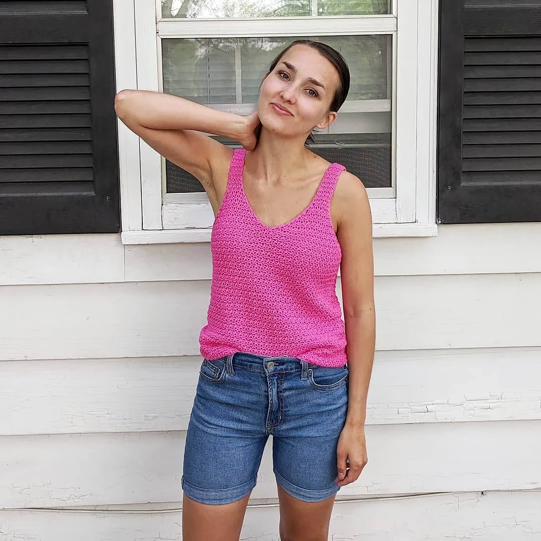 Crochet Kit - Victoria Vneck