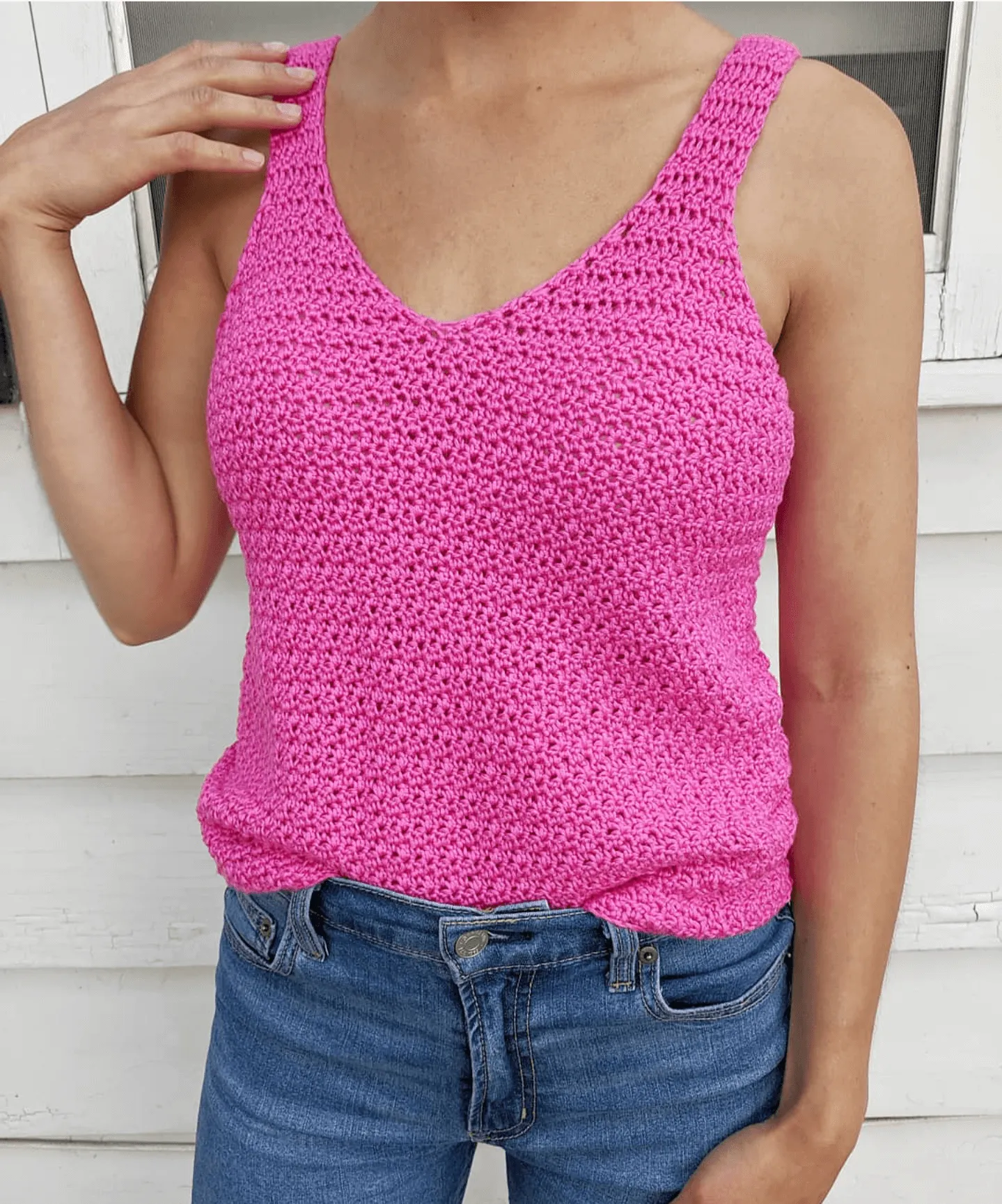 Crochet Kit - Victoria Vneck