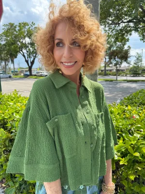 Farewell Cropped Shirt