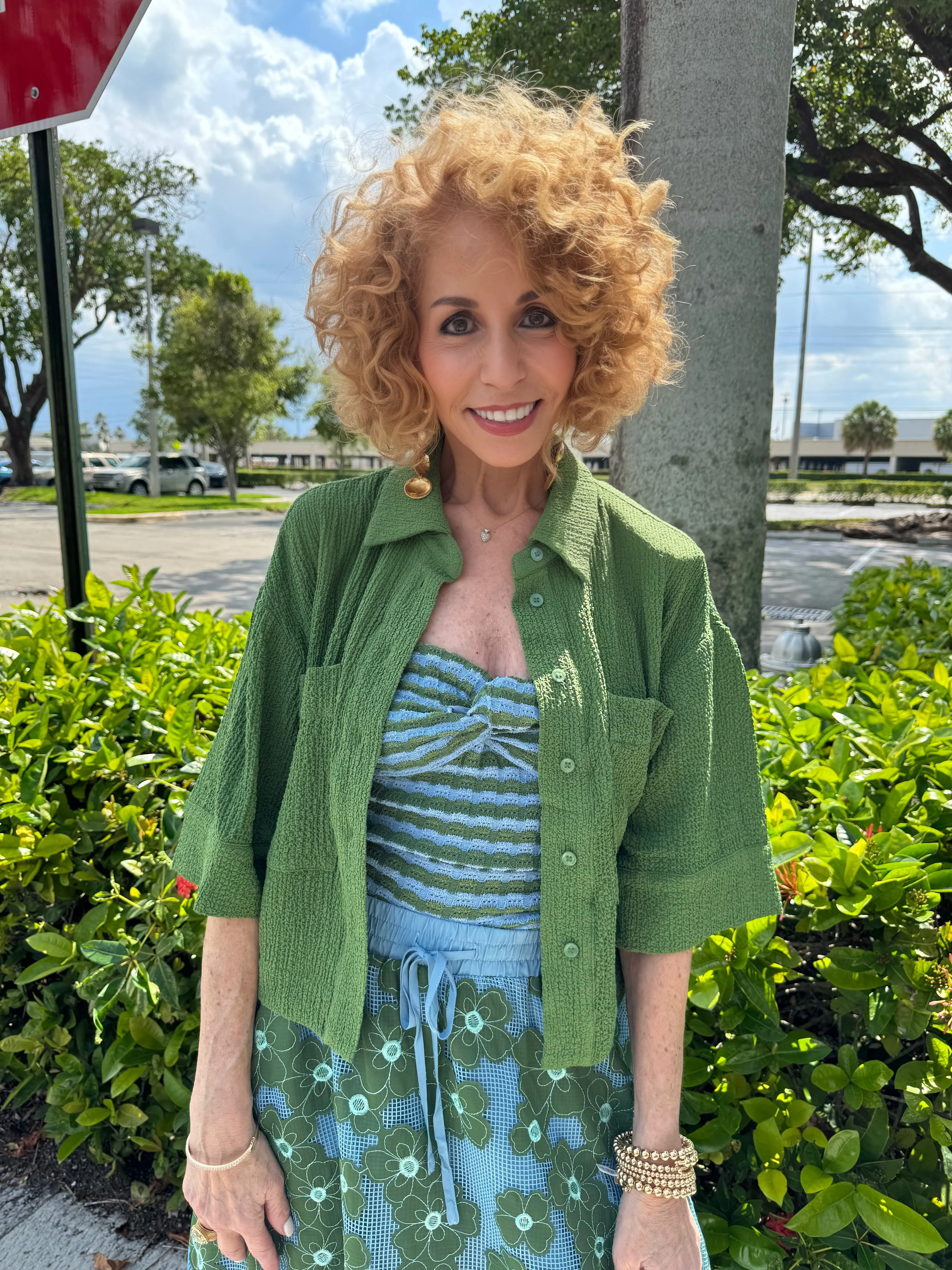 Farewell Cropped Shirt