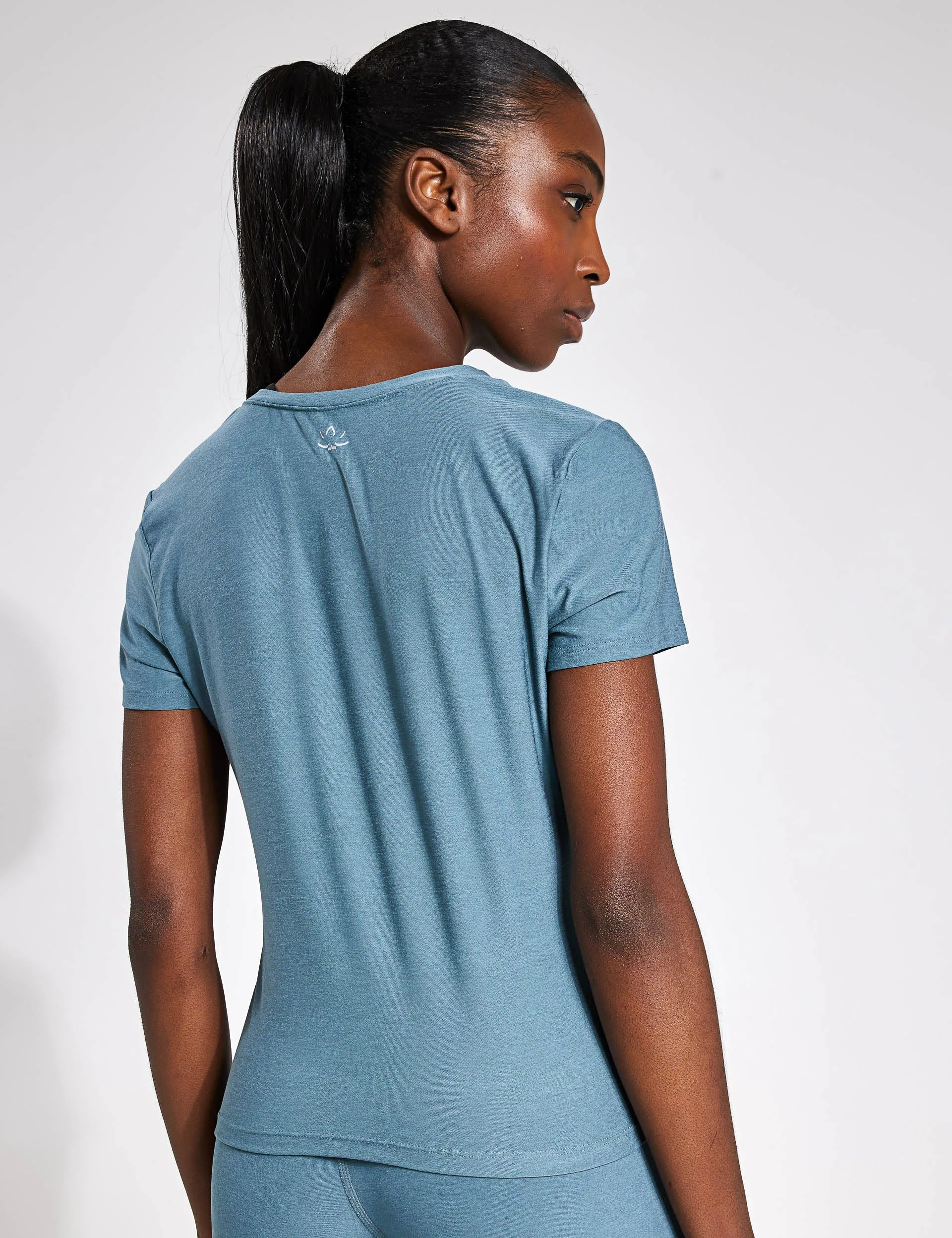Featherweight For A Spin Tee - Storm Heather