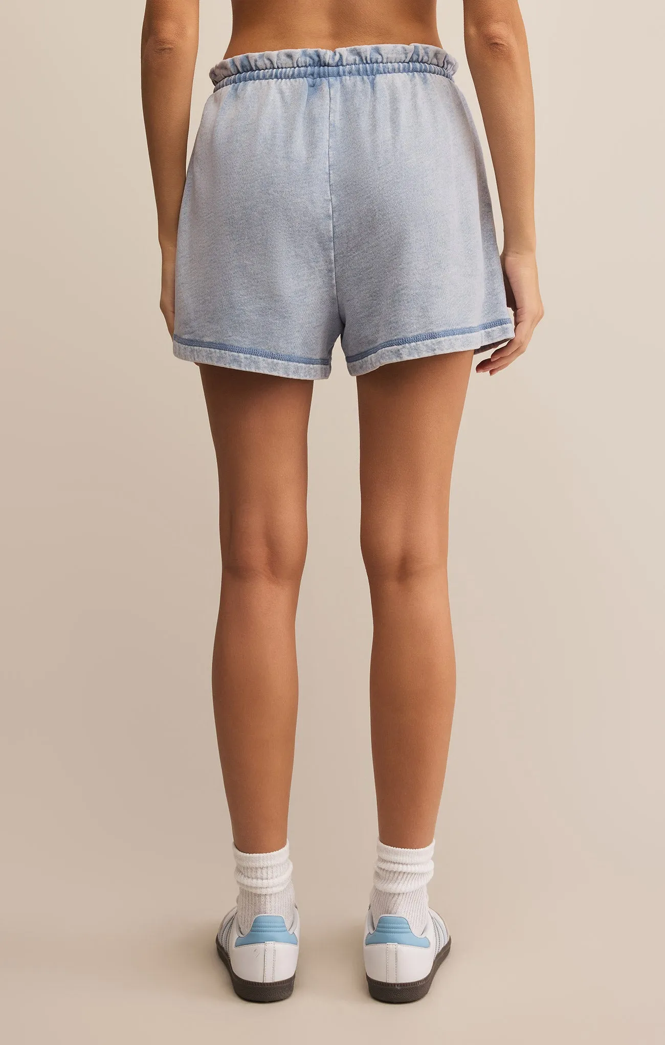 Gael Knit Denim Short