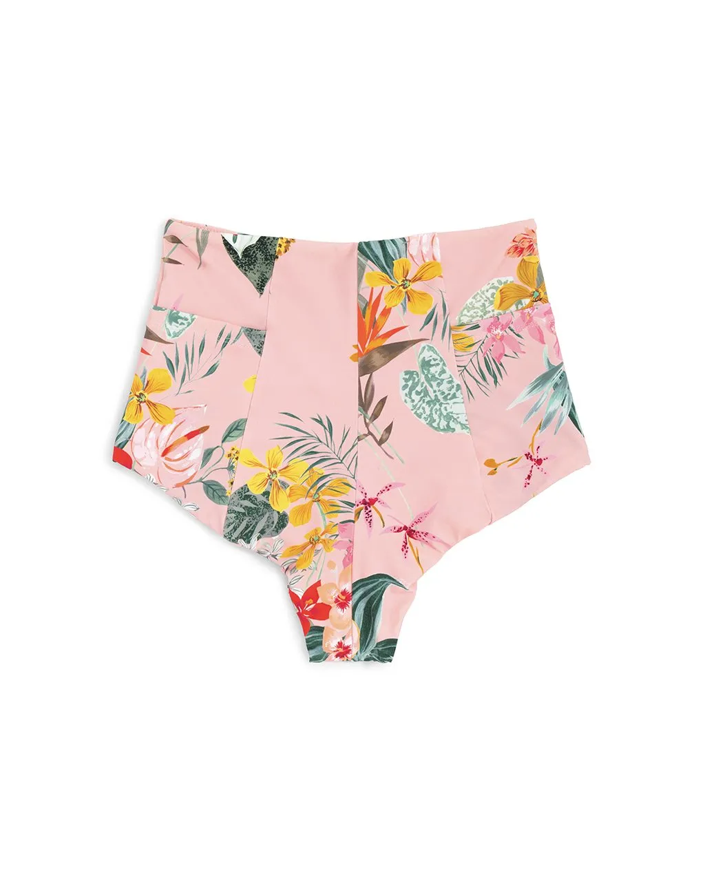 High-Waist Bikini Bottom - Paradiso