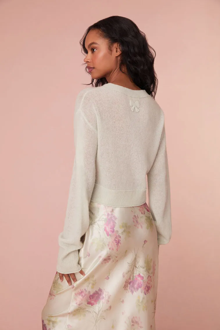 Lawrence Knit Bow Cardigan