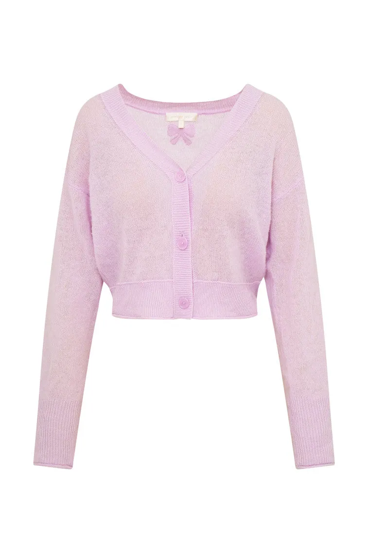 Lawrence Knit Bow Cardigan