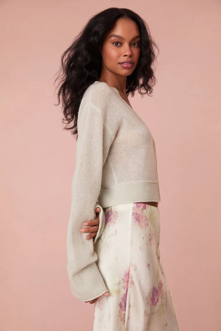 Lawrence Knit Bow Cardigan