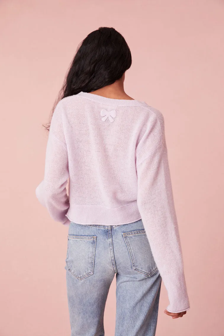 Lawrence Knit Bow Cardigan