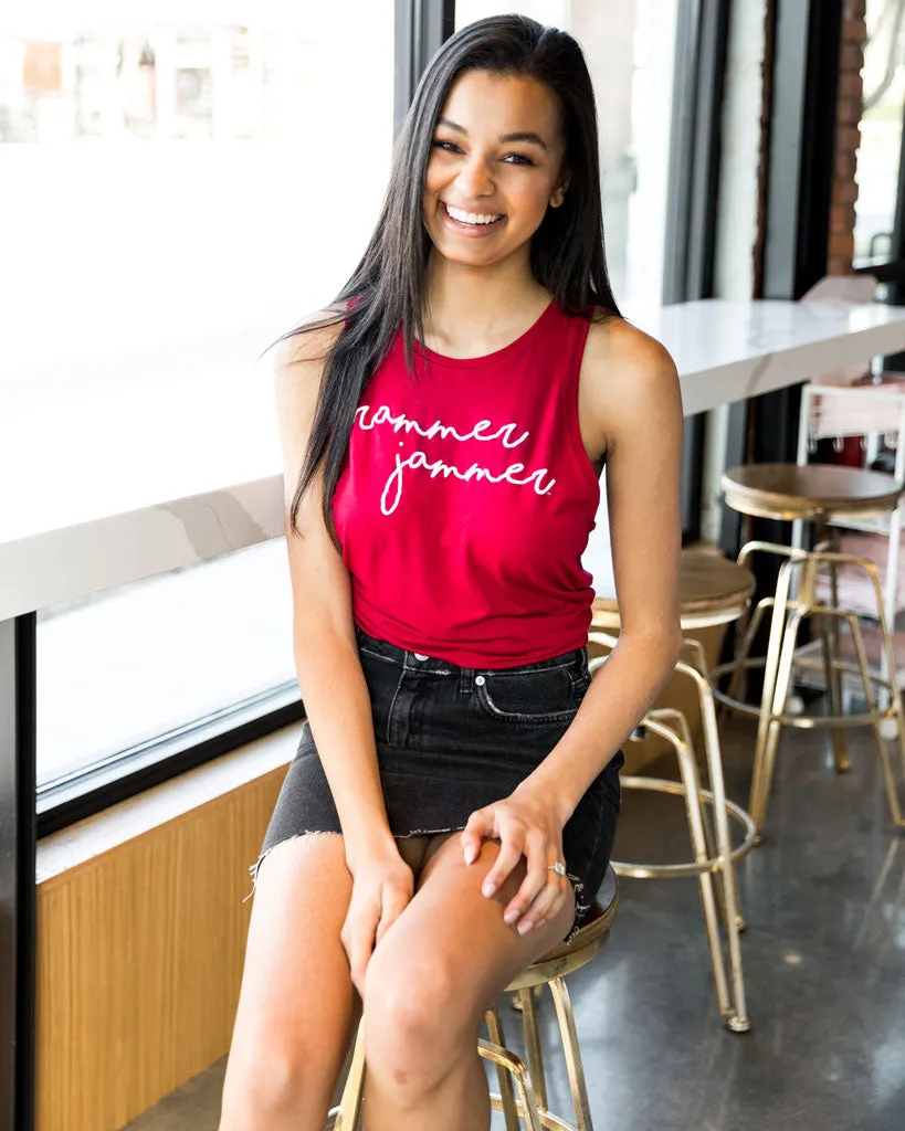 Sic 'Em Bears Pride Script Open Back Tank