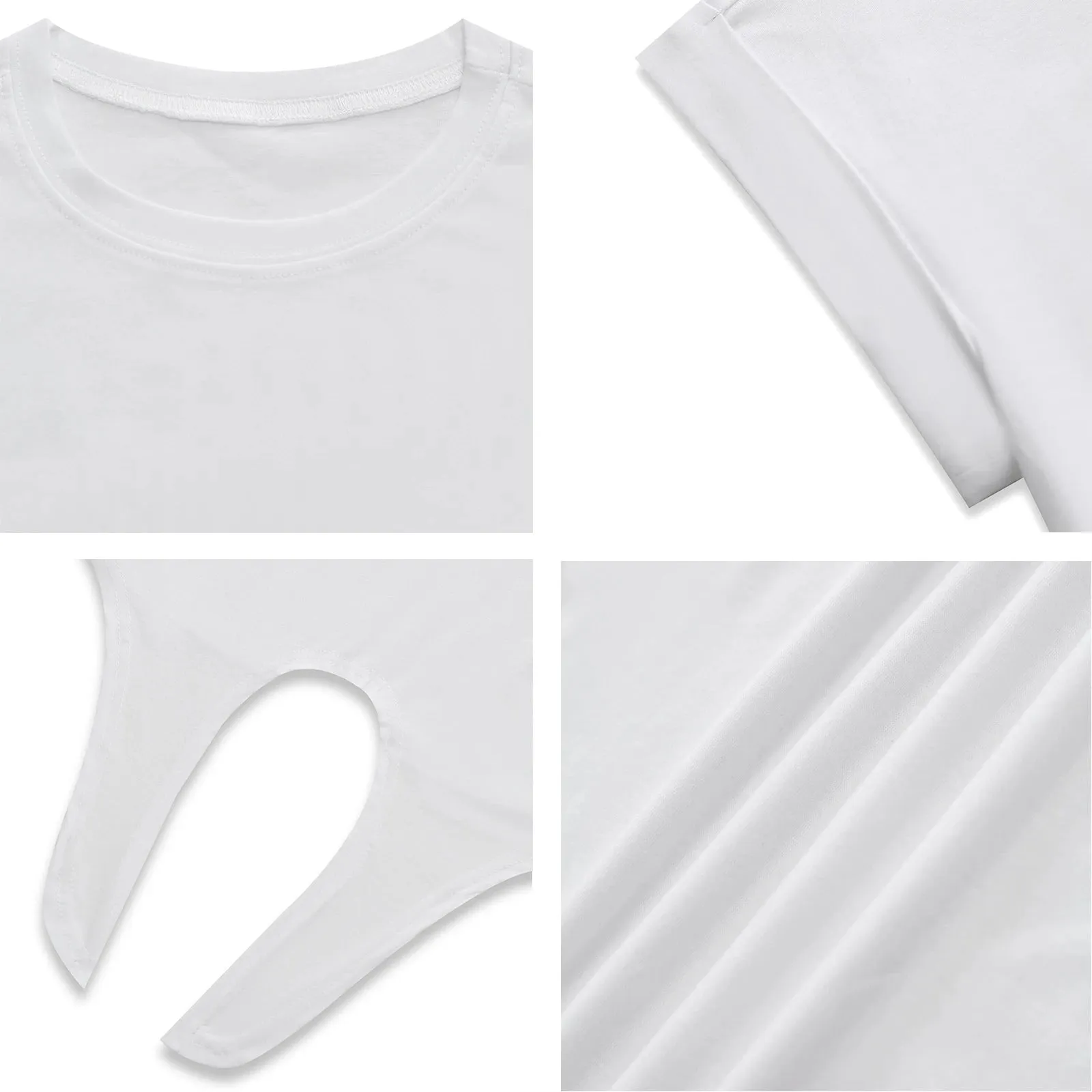 Tummy Knot Twist Cropped Solid Tee