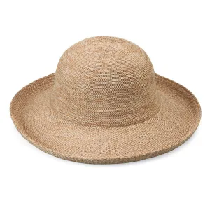 Wallaroo Women's Victoria Packable Sun Hat - Mixed Camel
