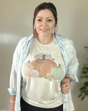 water color pumpkins | t-shirt