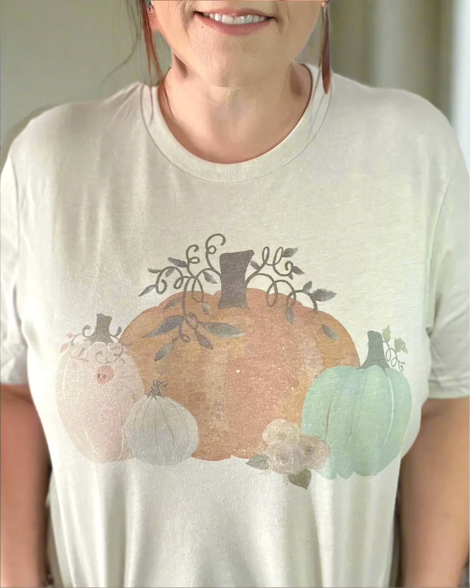water color pumpkins | t-shirt