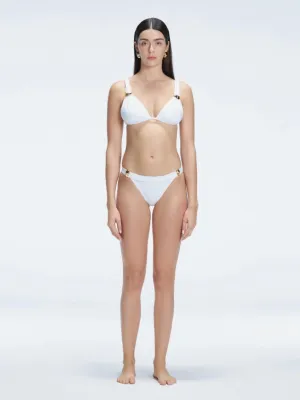 Zella White Bikini Bottom