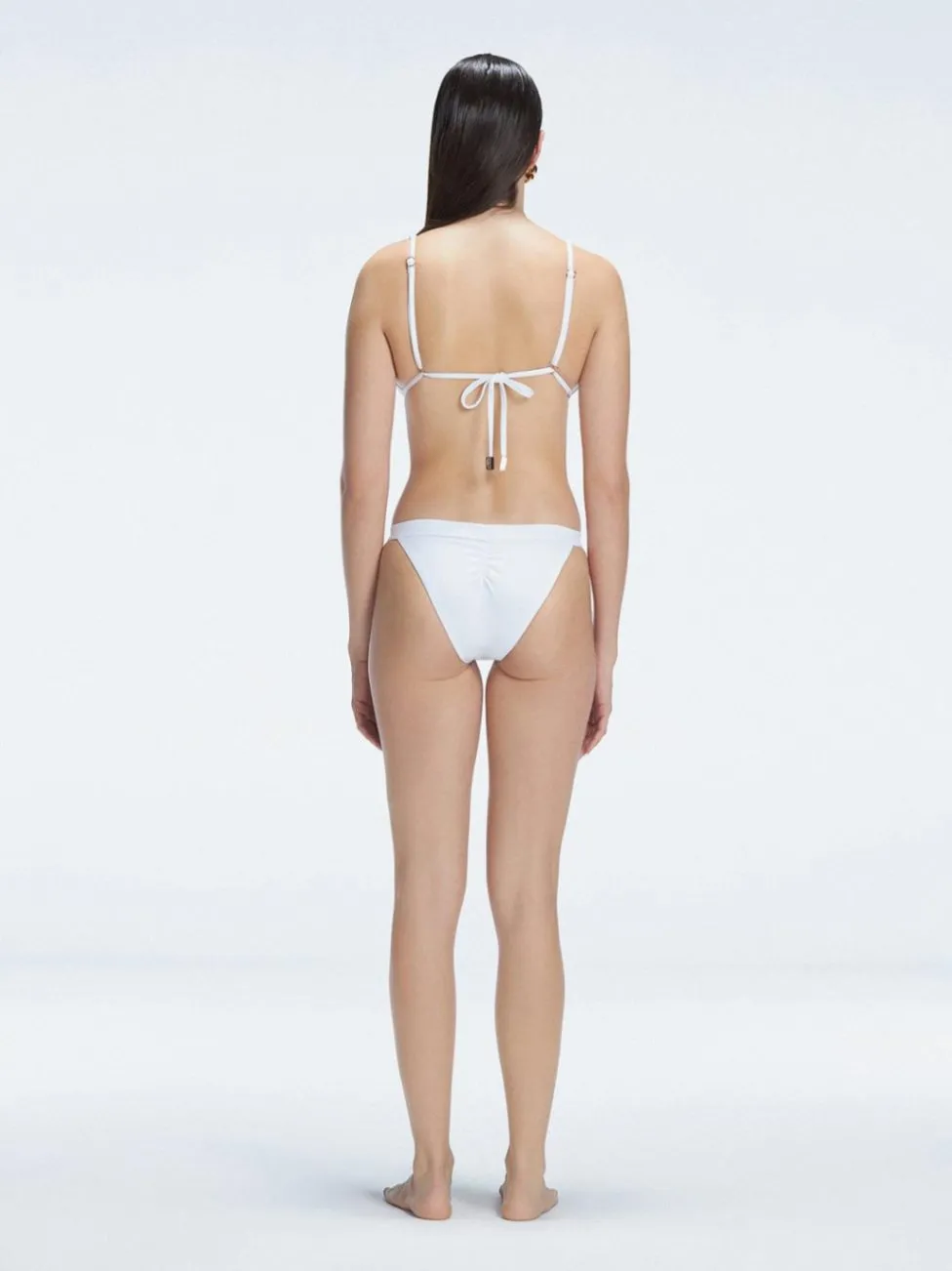 Zella White Bikini Bottom